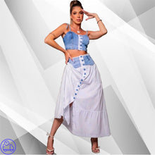 Carregar imagem no visualizador da galeria, Conjunto Jeans Shanti