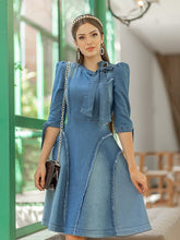 Carregar imagem no visualizador da galeria, Vestido Jeans Ramona