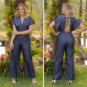 Macacão Jeans Magali