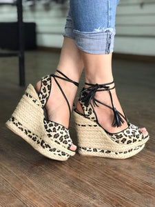 Sandália Animal Print Marília