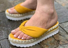 Carregar imagem no visualizador da galeria, Sandália chinelo flatform