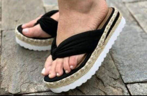 Sandália chinelo flatform