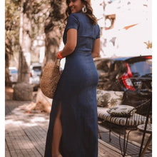 Carregar imagem no visualizador da galeria, Vestido Jeans Longo Plenitude