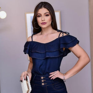 Blusa Jeans Greta