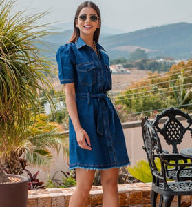 Vestido jeans Chemise Liliana