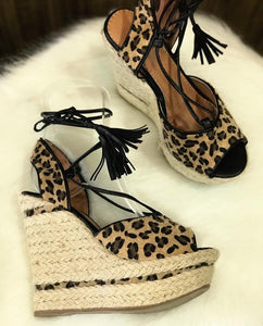 Sandália Animal Print Marília