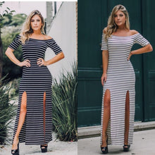 Carregar imagem no visualizador da galeria, Vestido Longo em Malha Sabrina