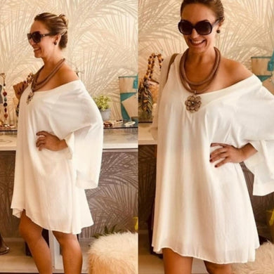 Vestido em linho Aura