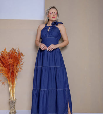 Vestido longo Nathiele