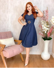 Carregar imagem no visualizador da galeria, Vestido Jeans Tatiele