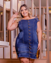 Carregar imagem no visualizador da galeria, Vestido jeans clara