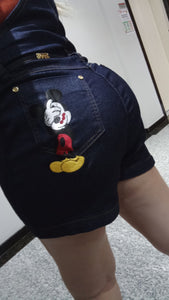 Jardineira jeans minimic