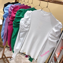 Carregar imagem no visualizador da galeria, Blusa Modal Bufante Célia