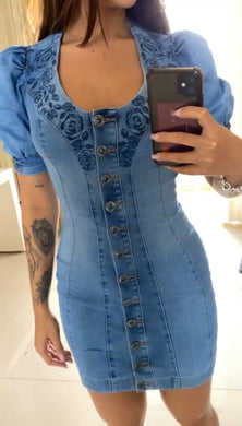 Vestido jeans Amapola