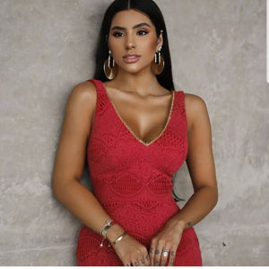 Vestido longo savana