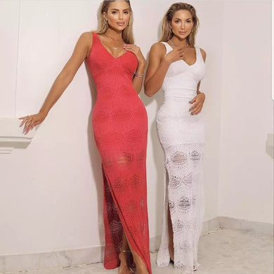 Vestido longo savana