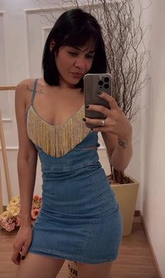 Vestido Jeans Ledaiane