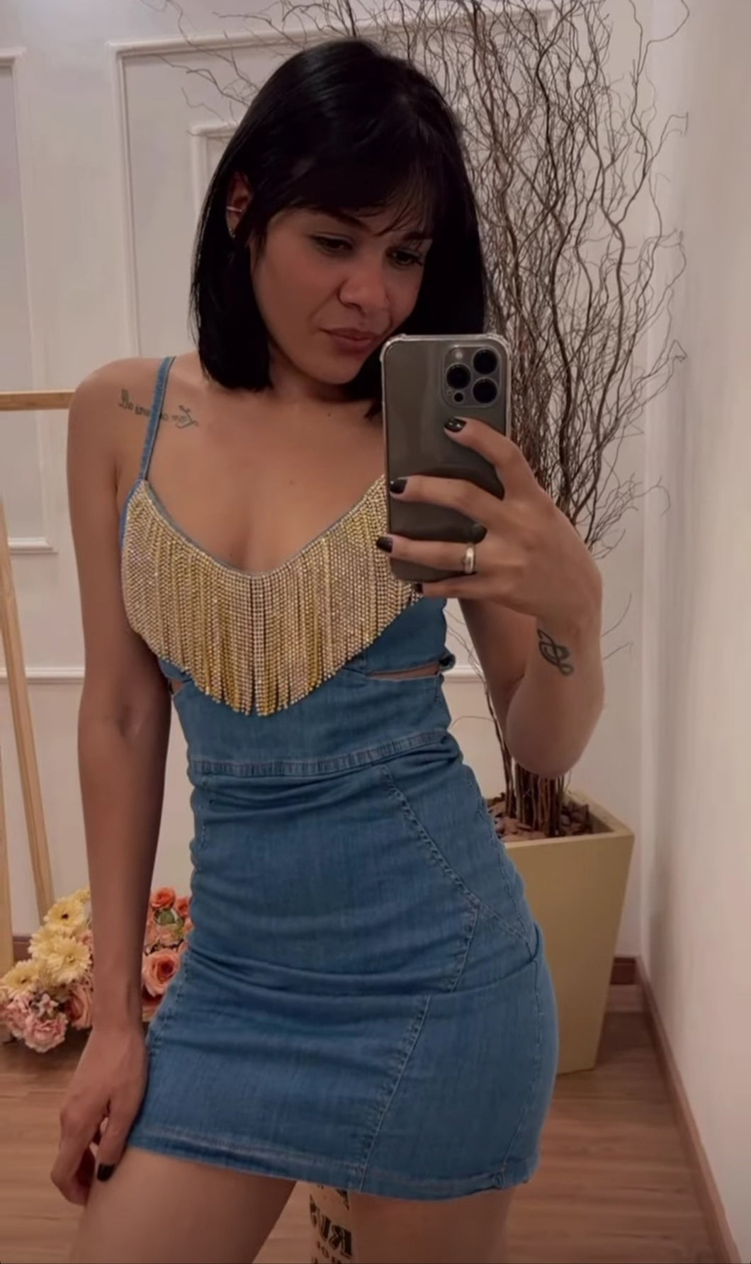 Vestido Jeans Ledaiane