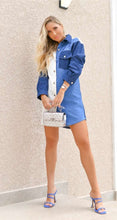 Carregar imagem no visualizador da galeria, Vestido Jeans Mullet Onix