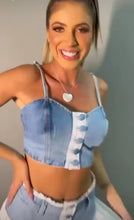 Carregar imagem no visualizador da galeria, Conjunto Jeans Shanti