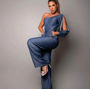 Macacão Jeans Linda