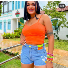 Carregar imagem no visualizador da galeria, Shorts Jeans a Bella