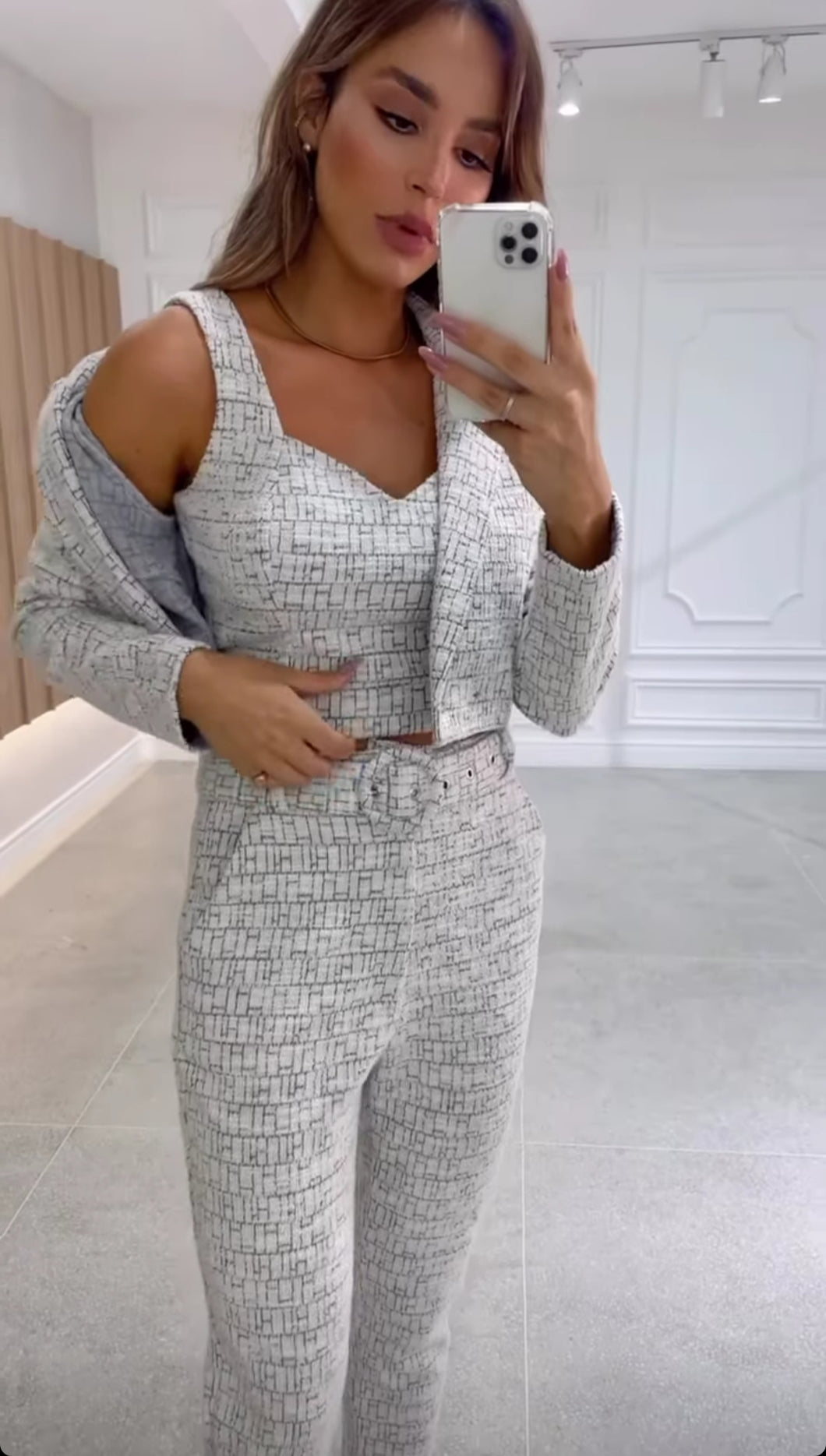 Conjunto canelado jailma