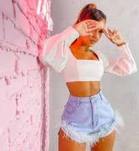 Carregar imagem no visualizador da galeria, Shorts Jeans Casual
