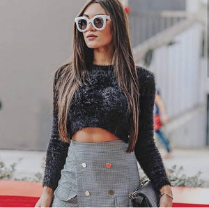 Blusa Plush Peludinhos