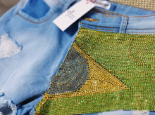 Carregar imagem no visualizador da galeria, Shorts Jeans Brasil