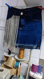 Saia Jeans Mirá