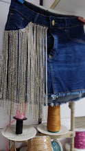 Carregar imagem no visualizador da galeria, Saia Jeans Mirá