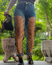 Carregar imagem no visualizador da galeria, Calça Jeans Folk