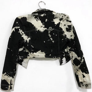 Jaqueta Black/White Tayna