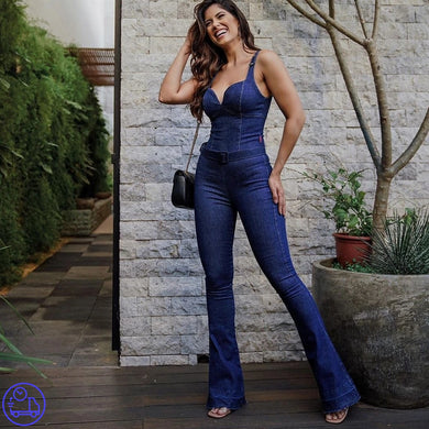 Macacão Jeans Miriam