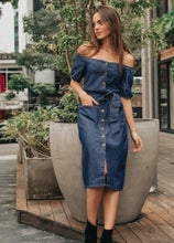 Carregar imagem no visualizador da galeria, Vestido Jeans Thiffany