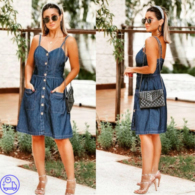 Vestido Jeans Suziel