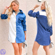 Carregar imagem no visualizador da galeria, Vestido Jeans Mullet Onix