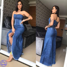 Carregar imagem no visualizador da galeria, Vestido Jeans Rebeca