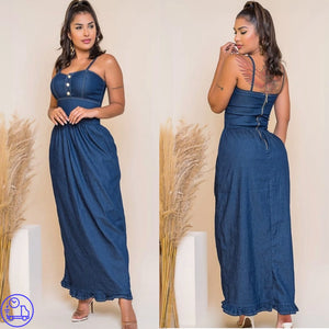 Vestido Jeans Thayná