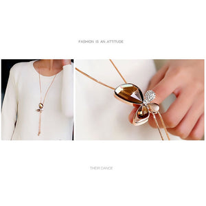 Colar Gold Butterfly # IB32.6575