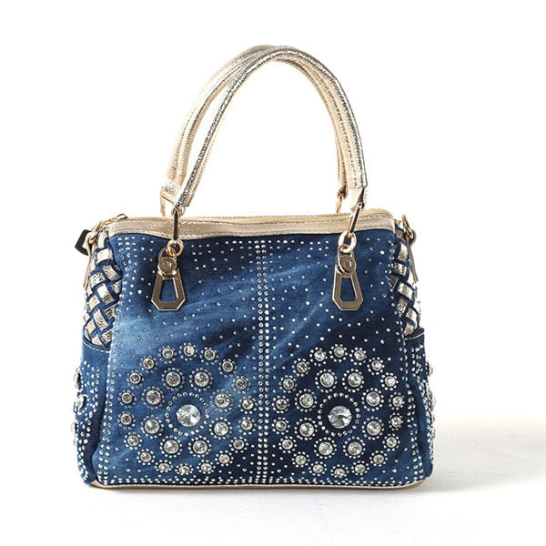 Bolsa Jeans Crystal Diamond Luxury # CYP0362.2326