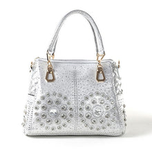 Carregar imagem no visualizador da galeria, Bolsa Jeans Crystal Diamond Luxury # CYP0362.2326