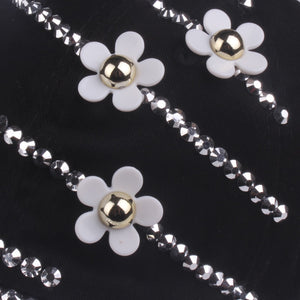 Boné Flor prateada # SW170514.2530