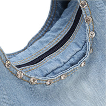 Carregar imagem no visualizador da galeria, Bolsa Jeans Blue and Deep Sky # CYP0077.2124