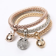 Carregar imagem no visualizador da galeria, Bracelete Siver and Gold Mix # SL562.6585