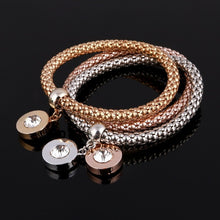 Carregar imagem no visualizador da galeria, Bracelete Siver and Gold Mix # SL562.6585