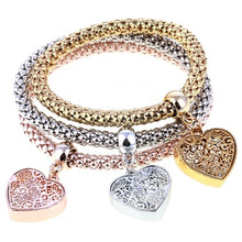 Carregar imagem no visualizador da galeria, Bracelete Siver and Gold Mix # SL562.6585