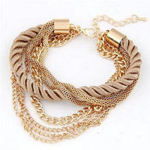 Carregar imagem no visualizador da galeria, Pulseira Exaggerated Gold # SL010A.6575