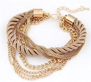 Pulseira Exaggerated Gold # SL010A.6575